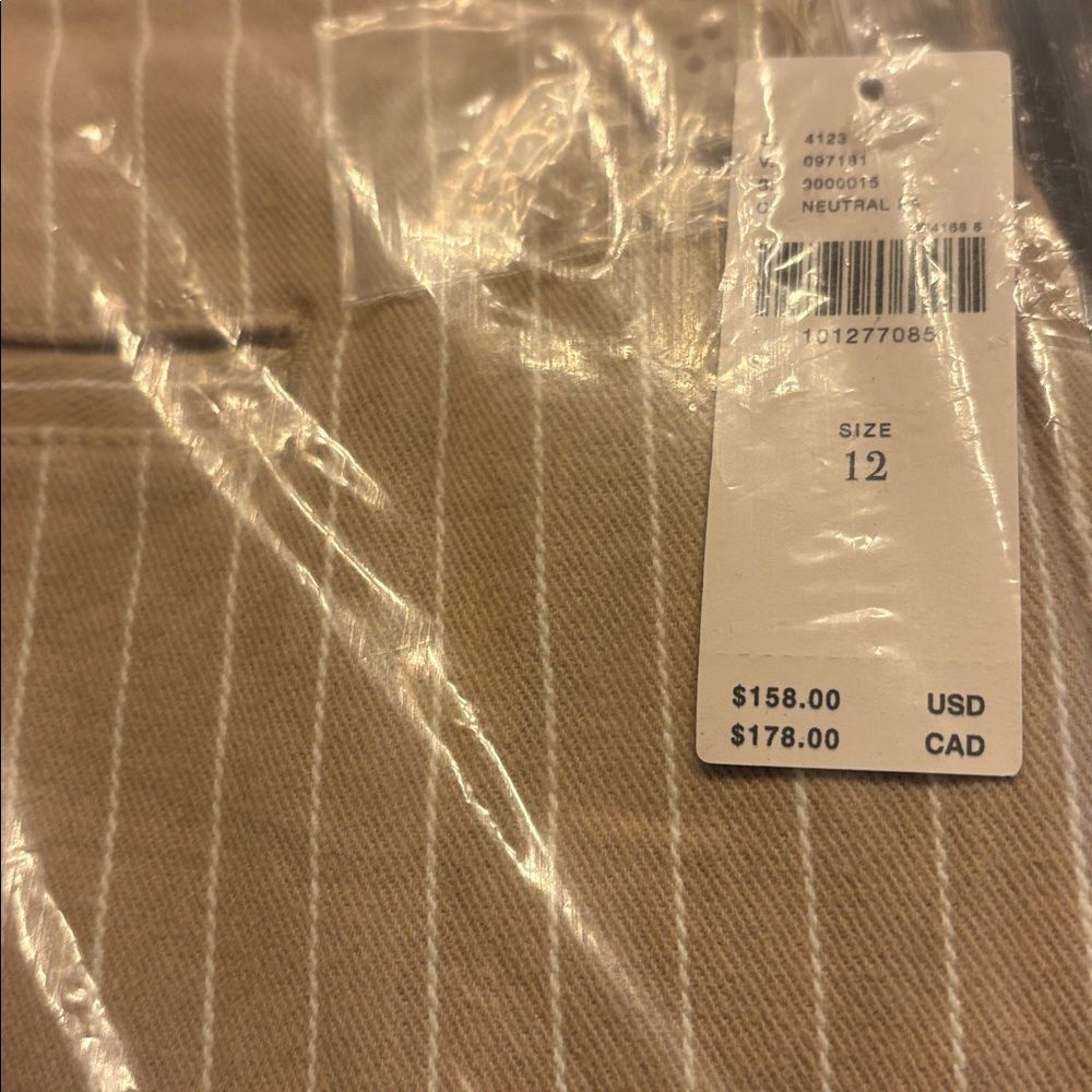 Anthropologie lace and Striped  Pants - Picture 8 of 8